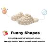 Massage Bubble Slides Slippers for Women Men, Funny Lychee Non-Slip Spa Slippers, Gym House Slippers Shower Bedroom Slippers, Thick Sole Spa Slides Slippers (Beige,13.5,14.5,Men,11.5,12.5) view 3