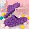 Massage Bubble Slides Slippers for Women Men, Funny Lychee Non-Slip Spa Slippers, Gym House Slippers Shower Bedroom Slippers, Thick Sole Spa Slides Slippers (Purple,12,13,Men,10,11) view 3