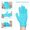 Bath Gloves,16 Pcs Exfoliating Bath Gloves,Body Scrub Gloves with Hanging Loop for Beauty Spa Massage Skin Shower Body Scrubber-8 Colors view 2