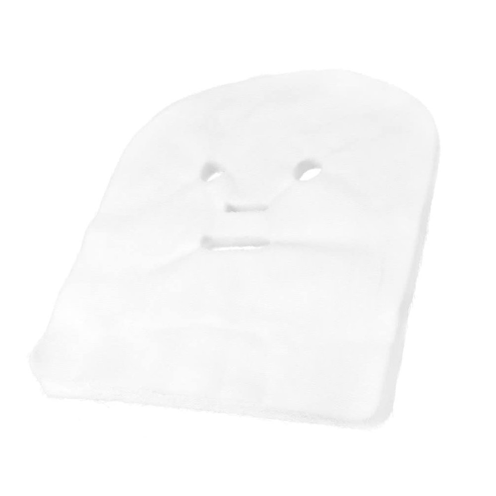 Beaupretty 100pcs mask Gauze White Net Face Gauze Beauty Supplies Facial spa Masks pinceles para u?as Soft High Frequency Face Pads Skin White Veil Skin Care Nail Brush