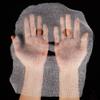 Beaupretty 100pcs mask Gauze White Net Face Gauze Beauty Supplies Facial spa Masks pinceles para u?as Soft High Frequency Face Pads Skin White Veil Skin Care Nail Brush view 3