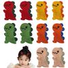 10 Piece Dinosaur Snap Hair Clips, Cute Barrettes and Cartoon Hairpins for Women, Girls, Toddlers, and Kids view 1