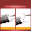 3d Clover False Eyelashes Curling Lashes Extension B/C Curling 8-12mm Eyelash Extension Supplies W-Shaped Eyelash 3D Self-Grafting Automatic Blooming Lashes (8mm, Clover-C-0.05) view 2