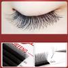 3d Clover False Eyelashes Curling Lashes Extension B/C Curling 8-12mm Eyelash Extension Supplies W-Shaped Eyelash 3D Self-Grafting Automatic Blooming Lashes (8mm, Clover-C-0.05) view 3