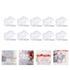 FRCOLOR Quality Simple Design Empty Makeup Containers 10pcs Palette Box for Travel view 2