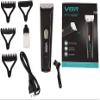 Barber Scissors Shaved Head Electric Pusher Barber Artifact Razor Electric Barber 0 Head (Black) view 1
