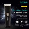 Barber Scissors Shaved Head Electric Pusher Barber Artifact Razor Electric Barber 0 Head (Black) view 2