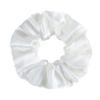 DISANGNI Silk Hair Scrunchies for Frizz&Breakage Prevention, Pure 22Momme100% Mulberry Silk Hair Ties No Damage, Elastic Silk ponytail Holders, 16Pc, Random Color (White) view 1