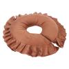 Yinhing U Shaped Face Pillow,Face Massage Pillow,U Shaped Neck Cushion Soft Table Bed Face Pillow for Beauty Salon SPA Massage,Travel Flight Neck Pad(Coffee) view 1