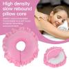 Massage Pillow Face Down,Face Massage Pillow,U Shaped Neck Cushion Soft Table Bed Face Pillow for Beauty Salon SPA Massage,Travel Flight Neck Pad() view 2