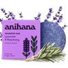 ANIHANA Shampoo Bar for Thin Fine Oily Hair Gives Hair Volume & Body Natural Healthy Look and Shine Paraben Free Lavender and Rosemary 2.29 oz view 1