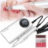 Electric Nail Drill Machine, 35000Rpm Efile Nail Drill Kit with Nail Drill Bits and Sanding Bands, Rechargeable Manicure Pedicure Nail File Polishing Tool for Acrylic, Gel Nails(Pearl Grey) view 2