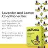 ANIHANA Conditioner Bar for Thin Fine Oily Hair Gives Hair Volume & Body Natural Healthy Look and Shine Paraben Free Lavender and Lemon 2.1 oz view 2