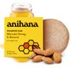 ANIHANA Shampoo Bar for Regular Normal Hair Clean Purifying Natural Healthy Look and Shine Paraben Free Manuka Honey and Almond 2.29 oz view 1