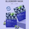 BIOAQUA Fruit Flower Extract Vitamin C Facial Mask Plant Essence Moisturizing Fiber Membrane Cloth Deep Moisturizing Face Skincare 25g x 8pcs view 2