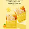 BIOAQUA Fruit Flower Extract Vitamin C Facial Mask Plant Essence Moisturizing Fiber Membrane Cloth Deep Moisturizing Face Skincare 25g x 8pcs view 4