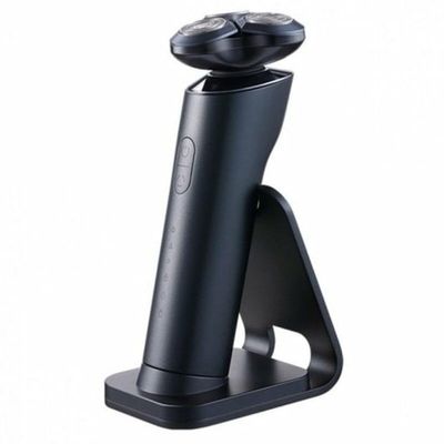 Xiaomi Electric Shaver S700, Ceramic Blades with Ultra-long Service Life, Full-coverage Aluminum Alloy Body, Direct-drive Brushless Motor for Quiet Operation, 3 Speeds, Black