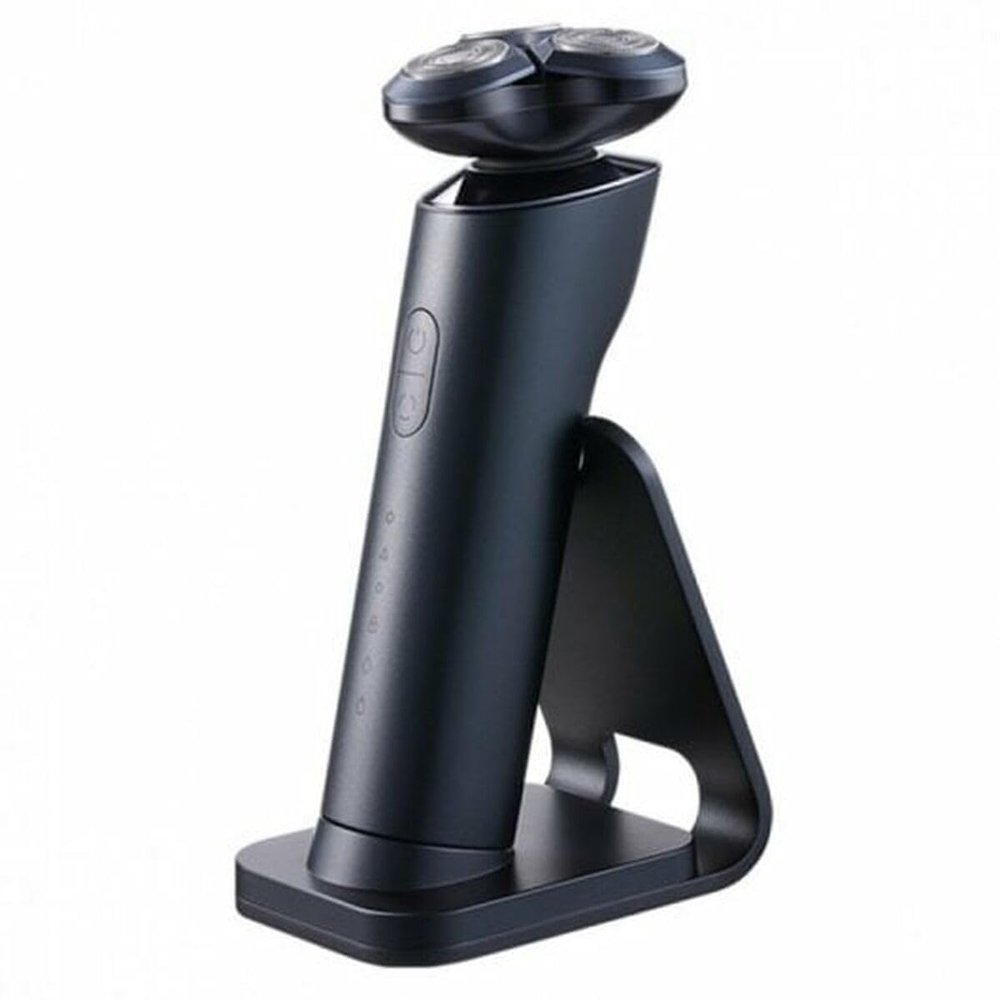 Xiaomi Electric Shaver S700, Ceramic Blades with Ultra-long Service Life, Full-coverage Aluminum Alloy Body, Direct-drive Brushless Motor for Quiet Operation, 3 Speeds, Black