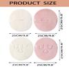 Quarter Rainbow 4 Pack Reusable Face Towel Mask Cold Hot Compress Facial Steamer Towel Moisturizing Beauty Skin Care Spa Towels for Facial Steamer Mask for Women Girls view 2