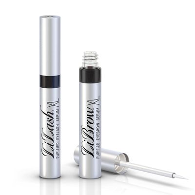 LiLash & LiBrow Best Sellers Set - Contains LiLash Purified Eye Serum & LiBrow Purified Eyebrow Serum, Natural Eyelash and Eyebrow Enhancement Serums