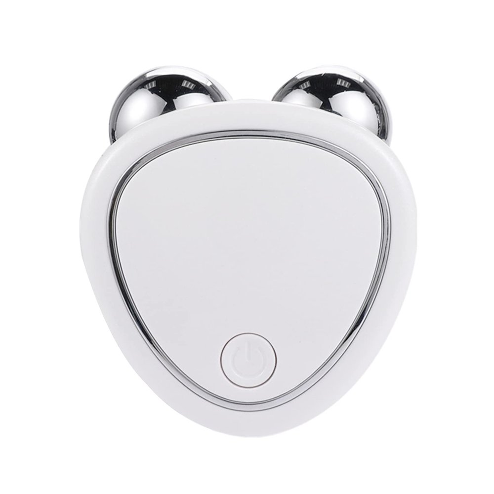 shlutesoy Face Slim Device Reusable Simple Operation Universal Face Lift Machine Roller Compatible with Men White