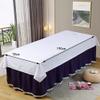 Classic Spa Body Bed Sheet Luxurious Salon Bed Cover Vintage Beauty Salon Massage Table Bed Sheet Retro Salon Bed Sheet for Salon Massage Bed Set Massage Parlor Beauty Salon-N L190xw78cm view 2