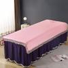 Luxurious Beauty Massage Bed Cover Elegant Spa Body Bed Sheet Exquisite Classic Salon Bed Sheet Retro Beauty Salon Massage Table Bed Sheet for Salon Massage Bed Set Beauty Salon-D L190xw80cm view 1