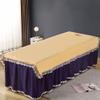 Luxurious Beauty Massage Bed Cover Elegant Spa Body Bed Sheet Exquisite Classic Salon Bed Sheet Retro Beauty Salon Massage Table Bed Sheet for Salon Massage Bed Set Beauty Salon-A L190xw120cm view 1