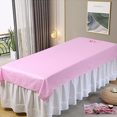 Classic Spa Body Bed Sheet Luxurious Salon Bed Cover Vintage Beauty Salon Massage Table Bed Sheet Retro Salon Bed Sheet for Salon Massage Bed Set Massage Parlor Beauty Salon-G L220xw120cm