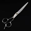Professional Hair Cutting Shears, Professional japan 440c 9cr13 steel 6 '' bearing hair scissors cutting barber tools haircut thinning shears hairdresser scissors (Color : 6 inch set) view 2