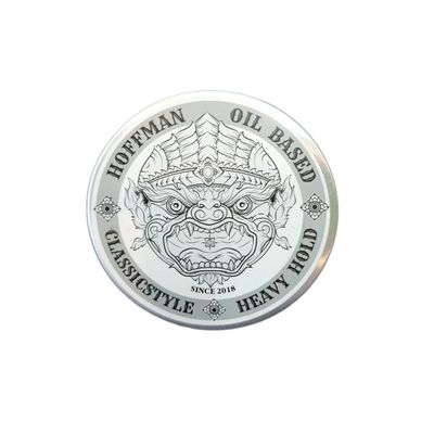 Hoffman Pomade for Men Classic Styling Product with Heavy Hold for Side Part & Hair nourishing oil