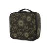 OTVEE Gold Sun Moon Stars Makeup Case Travel Cosmetic Bag Large Train Case with Adjustable Dividers view 1