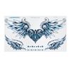 2 x XL Wing Tattoo - Wings, Heart, Castle - Temporary Skin Tattoo - BC207 (2) view 1