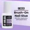 Brush On Nail Glue for Press On Nails, Extra Strong for Acrylic, Waterproof for Fake Nails Long Lasting Nail Glue, Professional for Nail Tips (8ml) view 2