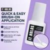 Brush On Nail Glue for Press On Nails, Extra Strong for Acrylic, Waterproof for Fake Nails Long Lasting Nail Glue, Professional for Nail Tips (8ml) view 4