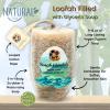 Soapful Loofah  Vanilla Coconut Scented Natural Loofah Soap Bar | Exfoliating 2-in-1 Body Scrubber & Moisturizing Glycerin Soap | Eco-Friendly, Handmade, Cruelty-Free view 2