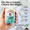 Soapful Loofah  Vanilla Coconut Scented Natural Loofah Soap Bar | Exfoliating 2-in-1 Body Scrubber & Moisturizing Glycerin Soap | Eco-Friendly, Handmade, Cruelty-Free view 4