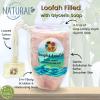 Soapful Loofah  Lavender Eucalyptus | Exfoliating Loofah Soap Bar | Vegan Glycerin + Built-in Natural Loofah | Soothing Spa Shower Scrub | Shower Scrubber view 2