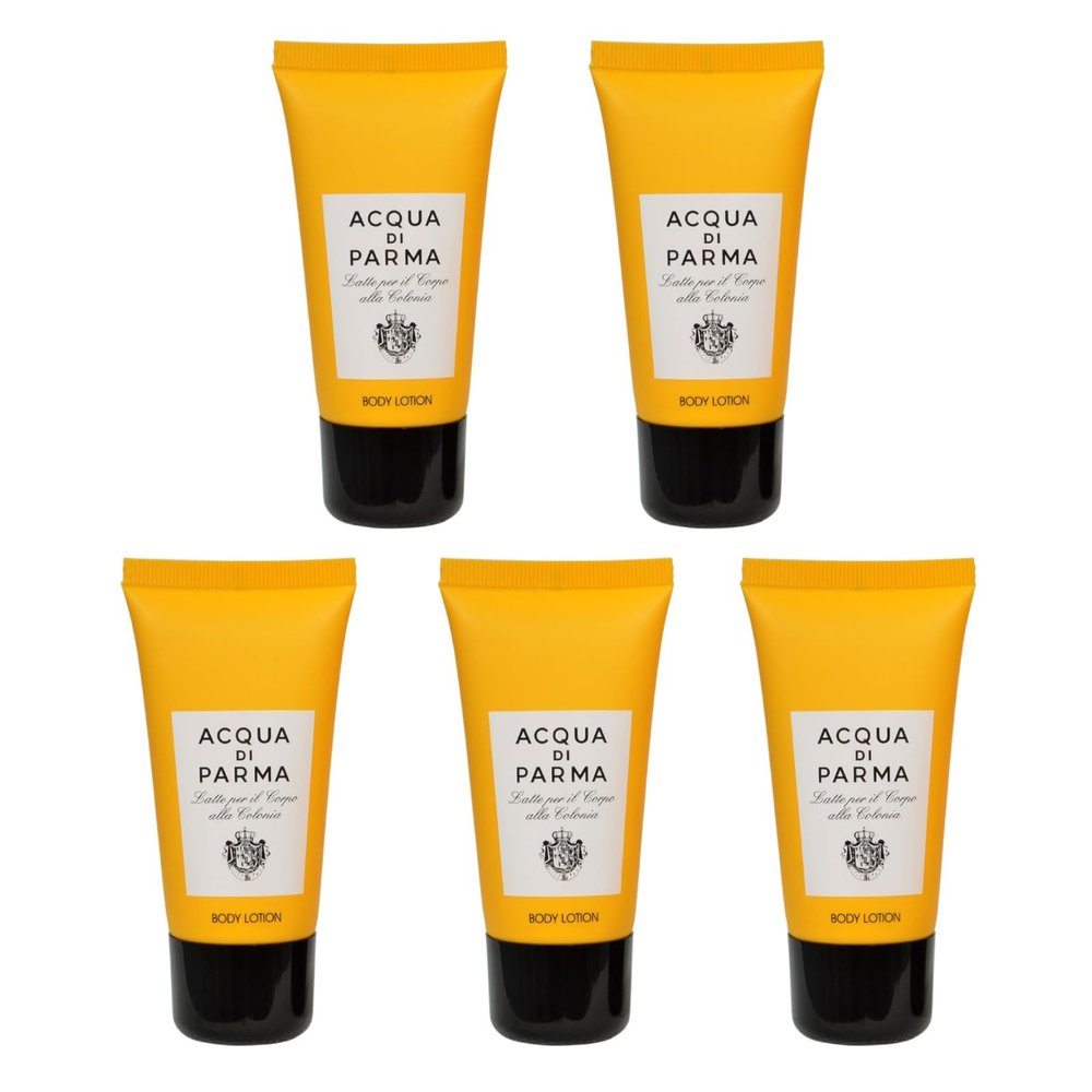 Acqua Di Parma Colonia Body Lotion 200 Ml/6.76 FL Oz Pack of 5 Travel Size