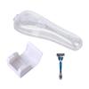 2 Set Manual Razor Case & Shaver Holder,Portable Travel Razor Case and safety Razor Holder,Travel Manual Razor Case,Manual Razor Protector view 1