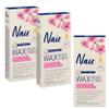 Nair Hair Remover Wax Ready Strips for Legs & Body, No Mess Waxing Kit for Hair Removal, 3-pack Wax Strips, 40ct Each Wax Kit view 1