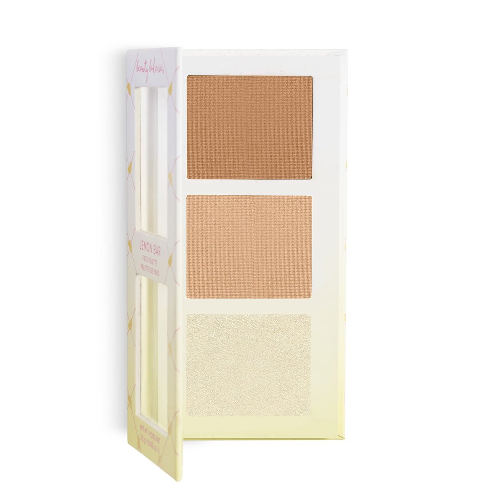 Beauty Bakerie Lemon Bar Mini Makeup Palatte, Contour, Bronzer, and Highlighter Makeup, Travel Size
