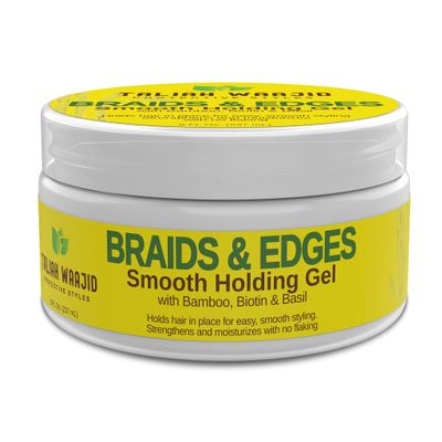 Taliah Waajid Protective Styles Braids & Edges Smooth Holding Gel | Extreme Hold, Smooths & Tames Frizz | No Flaking or Drying 8oz