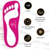 KobbTan Spray Tan Feet Pads 120Pairss Disposable & Economic for Spray tanning,Use in Tanning booth,Sunless Tanning at Home or Beauty Salon-Non Slip-Comfortable-Hygienic-Ultra Bronzing (Red) view 2