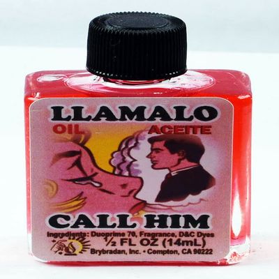 MW 12 PCS BRYBRADAN Call HIM Spiritual Oil ACEITE ESPIRITUAL LLAMALO -1/2 FL OZ 14.7ML