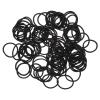 100pcs Black Elastic Headband Ponytail Holders Hair Ties Women Hair Accessories Hair Bands view 1