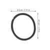 100pcs Black Elastic Headband Ponytail Holders Hair Ties Women Hair Accessories Hair Bands view 3