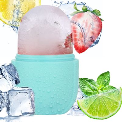 Ice Roller,Ice Face Rollers, Shrink Pores, Brighten Skin, Remove Puffiness, Reduce Fine Lines, Make Skin Firm and ElasticFacial and Eye Grooming Tools Green