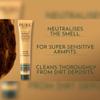 MUDMASKY pure - Saved by the SCRUB FOR UNDERARMS. Armpit Detox Scrub & Mask. Made with 5 clean ingredients - upcycled coffee beans view 2