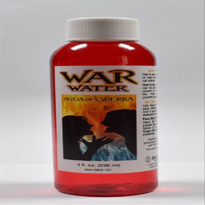 6 PCS AURA SPIRITUAL WAR WATER - AGUA ESPIRITUAL GUERRA 4 FL.OZ.